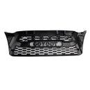 2005-2011 Toyota Tacoma TRD PRO Style Grill Parachoques delantero Parrilla negra mate con luz LED-11