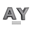 2005-2011 Toyota Tacoma TRD PRO Style Grill Parachoques delantero Parrilla negra mate con luz LED-9