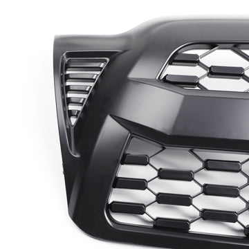 Toyota Tacoma 2005-2011 Trd Pro Style Grille avant de remplacement en nid d'abeille Grille noire avec lettre TOYOTA - 0