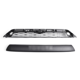 2014-2019 Toyota 4Runner TRD PRO 2 Piece Front Bumper Grill Replacement Blcak Grille With TOYOTA Letter - 0
