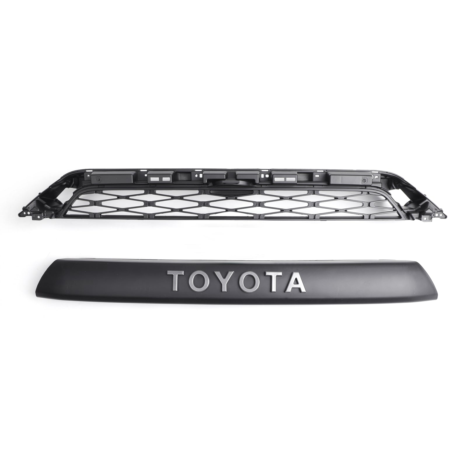 Kit de calandre de pare-chocs avant TRD PRO pour Toyota 4Runner 2014-2019 avec 4 feux LED ambrés