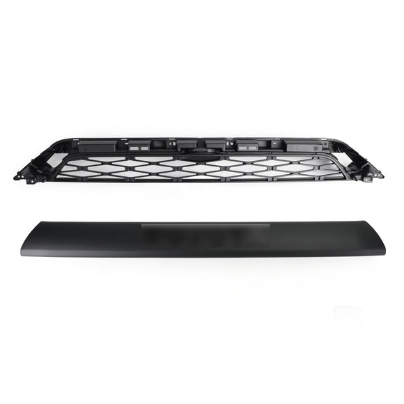 Toyota 4Runner 2020-2024 Kit de grille de pare-chocs avant 2 pièces style TRD PRO noir avec LED