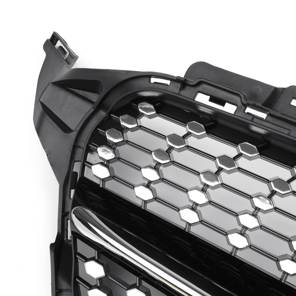 Mercedes Benz Classe C 2015-2018 W205 Grille de pare-chocs avant noire diamantée pour C205 A205 C200 C250 C300 C350