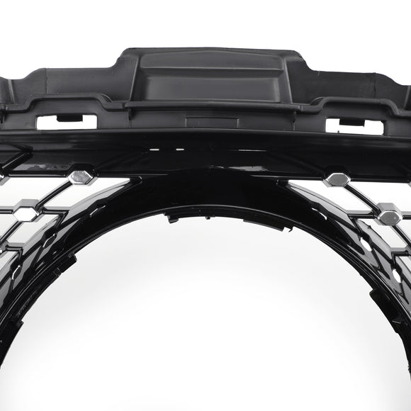 Mercedes Benz Classe C 2015-2018 W205 Grille de pare-chocs avant noire diamantée pour C205 A205 C200 C250 C300 C350
