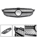 Mercedes Benz Classe C 2015-2018 W205 Grille de pare-chocs avant noire diamantée pour C205 A205 C200 C250 C300 C350-4