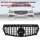 Mercedes Benz Classe CLA 2013-2019 W117 Grille de pare-chocs avant style diamant pour C117 CLA180/200/250/260 GT-R-3