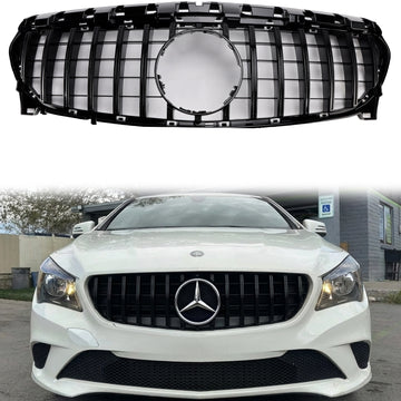 Mercedes Benz CLA-Class W117 C117 2013-2019 GT Style Front Grill Replacement Black Grille