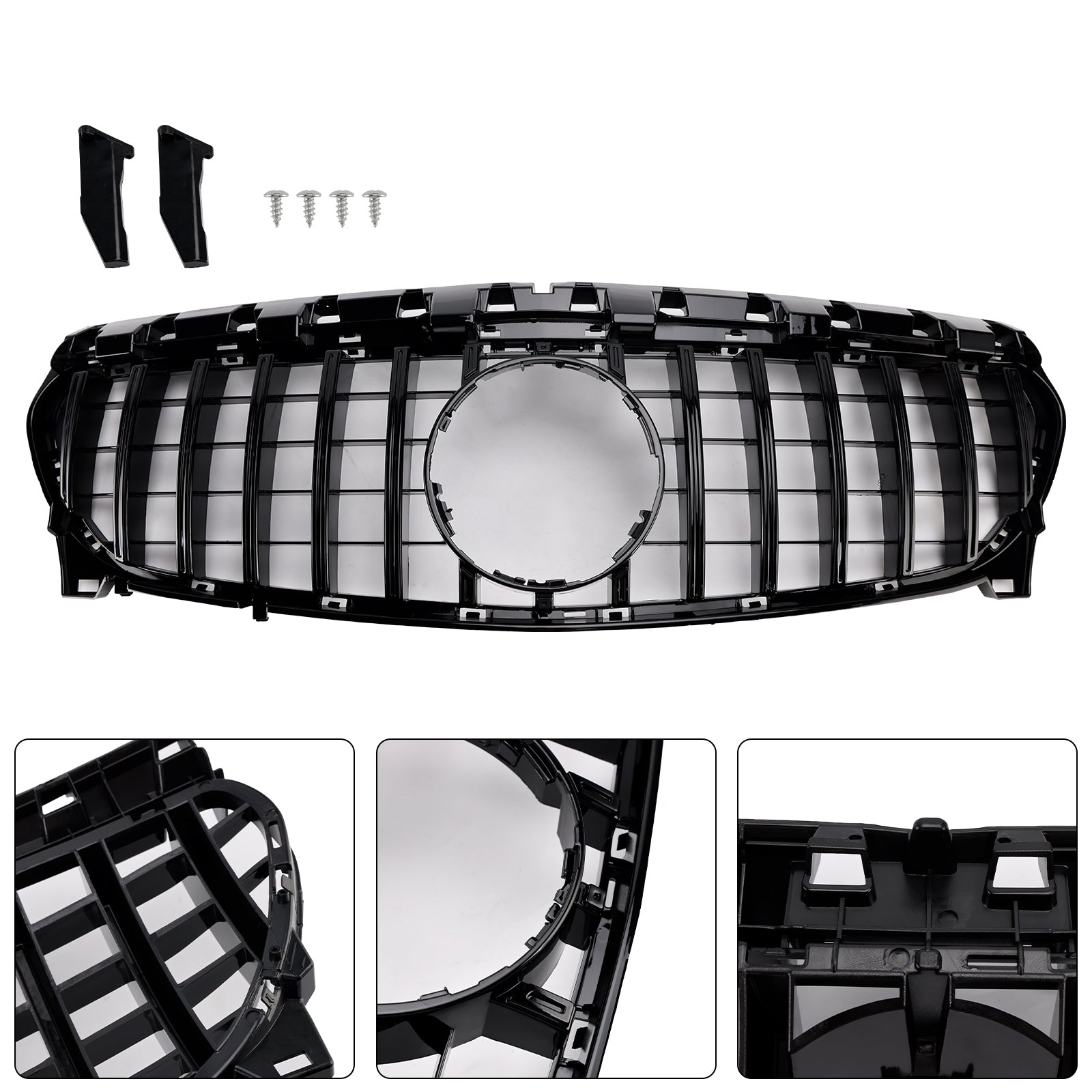 Mercedes Benz CLA-Class W117 C117 2013-2019 GT Style Front Grill