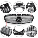 Mercedes Benz Classe CLA 2013-2019 W117 Grille de pare-chocs avant style diamant pour C117 CLA180/200/250/260 GT-R-14
