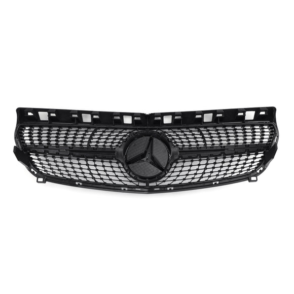 Mercedes Benz Classe CLA 2013-2019 W117 Grille de pare-chocs avant style diamant pour C117 CLA180/200/250/260 GT-R