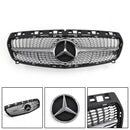Mercedes Benz Classe CLA 2013-2019 W117 Grille de pare-chocs avant style diamant pour C117 CLA180/200/250/260 GT-R-12