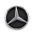 Mercedes Benz Clase CLA W117 Parrilla delantera cromada estilo diamante C117 2013-2019 con emblema de estrella-6