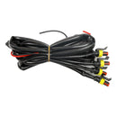 Toyota 4Runner 2020-2024 Kit de grille de pare-chocs avant 2 pièces style TRD PRO noir avec LED-11