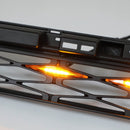 Toyota 2014-2019 4Runner TRD Pro 4PCS Grades de carro de plástico Grill Luzes LED-7