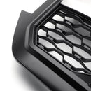 Chevrolet Silverado 1500 2016 2017 2018 Mattschwarzer Wabengitter-Frontstoßstangen-Ersatzgrill mit LED-Licht-8