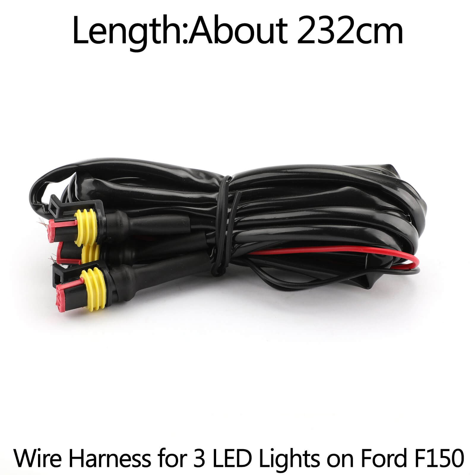 Ford F-150 F150 Raptor Grille Grill LED Light Wiring Harness Cable