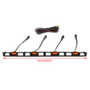 Toyota 2012 2013 2014 2015 Griglia anteriore Tacoma TRD PRO Style Mesh Griglia nera opaca con luce LED-3