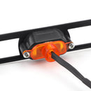 Toyota 2012-2015 Tacoma Grille Amber Light Front Bumper Hood Grille LED Lights 4 PCS-5