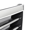 Griglia di ricambio per paraurti anteriore superiore cromata Honda Accord 4 porte 2011-2012 con emblema-8