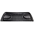 2010-2018 Dodgae Ram 2500/3500 Big-Horn Style Grill Front Bumper Matte Black Replacement Grille W/ LED Light + RAM Letter-7