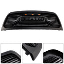 2013-2018 Dodge Ram 2500/3500 Big-Horn Style Grill Pare-chocs avant Noir mat Grille de remplacement avec lumière LED-5