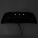 2013-2018 Dodge Ram 2500/3500 Big-Horn Style Grill Pare-chocs avant Noir mat Grille de remplacement avec lumière LED-11