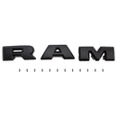 2013-2018 Dodge Ram 2500/3500 Big-Horn Style Grill Pare-chocs avant Noir mat Grille de remplacement avec lumière LED-10