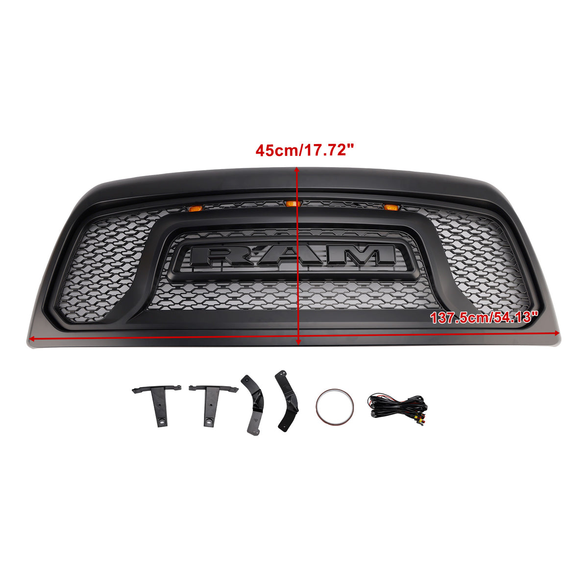 Limited Style Front Grille for 2013 2014 2015 2016 2017 2018 Ram 2500 3500 Grill Replacement LTD Style Grill Chrome with Letters, Grille Inserts - Canada Limited Style Front Grille for 2013 2014 2015 2016 2017 2018 Ram 2500 3500 Grill Replacement LTD Style Grill Chrome with Letters, Grille Inserts - Canada