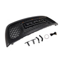 2010-2018 Dodge Ram 2500 3500 Rebel Style Grill Front Bumper Black Replacement Grille W/ LED-11