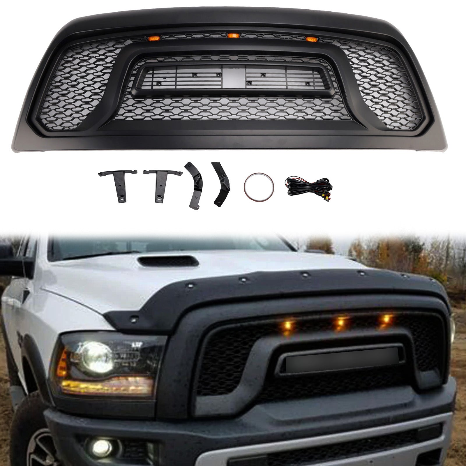 Voorbumper voor Ram 2500 2011-2018 - MPR Truck Parts Voorbumper voor Ram 2500 2011-2018 - MPR Truck Parts