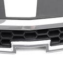 Chevrolet 2009-2014 Cruze Grille Overlay 1PC Front Upper Grill Inserts Trim Covers-6