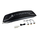Dodge RAM 1500 2500 3500 2006-2008 Rebel Style Grill Front Bumper Black Replacement Grill W/ LED-19