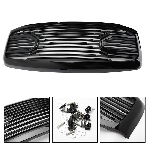 Dodge RAM 1500 2500 3500 Big Horn zwarte grille 2006-2008 Mesh voorbumpergrill