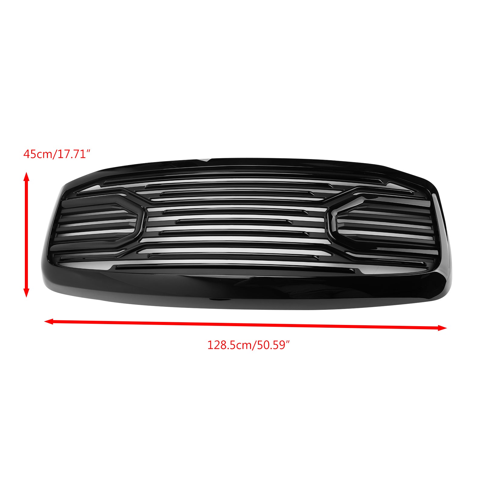 Big Horn Style | Dodge Ram 1500 2500 3500 | Black Grille | 2006 2007 2008 | Front Bumper Radiator Grill