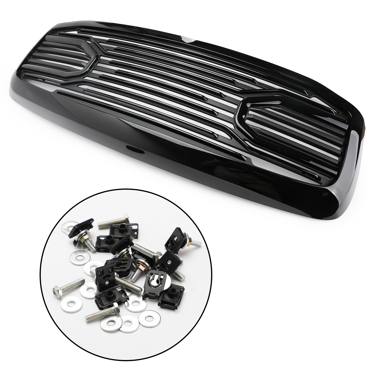 Big Horn Style | Dodge Ram 1500 2500 3500 | Black Grille | 2006 2007 2008 | Front Bumper Radiator Grill