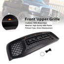 Dodge RAM 1500 2500 3500 2006-2008 Rebel Style Grill Front Bumper Black Replacement Grill W/ LED-2