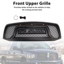 Dodge RAM 1500 2500 3500 2006-2008 Rebel Style Grill Front Bumper Black Replacement Grill W/ LED-3
