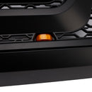 Dodge RAM 1500 2500 3500 2006-2008 Rebel Style Grill Front Bumper Black Replacement Grill W/ LED-8
