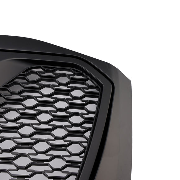 Dodge RAM 1500 2500 3500 2006-2008 Rebel Style Grill Front Bumper Black Replacement Grill W/ LED