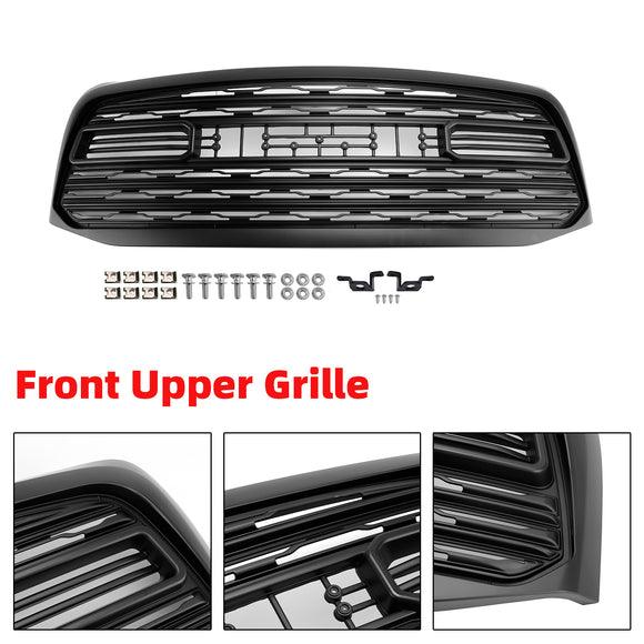 Dodge Ram 1500 2006-2008 LTD Style Grill Voorbumper Zwart Vervangend Grille Met RAM Letter