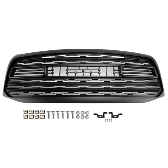 Dodge Ram 1500 2006-2008 LTD Style Grill Voorbumper Zwart Vervangend Grille Met RAM Letter
