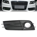 2008-2012 Audi A4 B8 S-Line/S4 Par Favo de Mel Luz de Nevoeiro Grill Capa Amortecedor Dianteiro Inferior Grade Preta 8K0807681C01C 8K0807682C01C-13