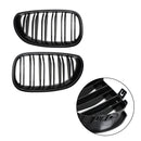 BMW 2004-2009 5 Series E60 E61 525i/530i/550i/525d Front Sport Kidney Grille Glossy Black Grill-4