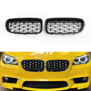 2012-2016 BMW 3 Series F30 318i/320i/328i/330i/335i/340i/320d Front Kidney Grille Chrome/Black Grills-1