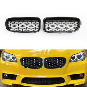 2012-2016 BMW 3-serie F30 318i/320i/328i/330i/335i/340i/320d Nieren vooraan Chroom/zwarte grills