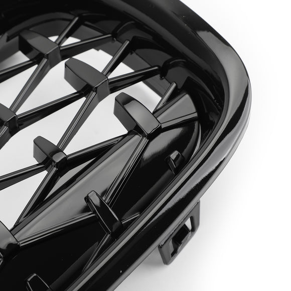 2012-2016 BMW 3 Series F30 318i/320i/328i/330i/335i/340i/320d Front Kidney Grille Chrome/Black Grills