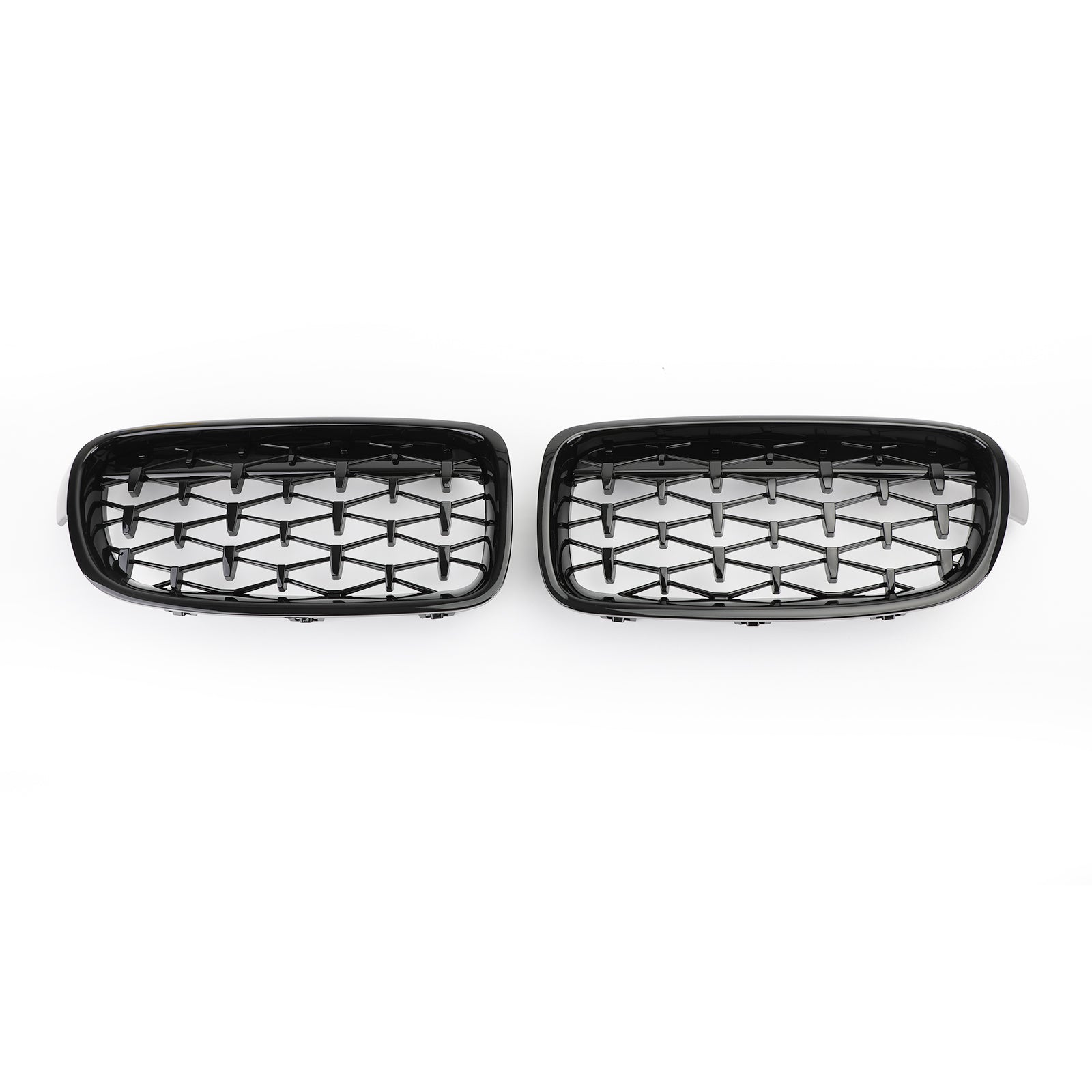 2012-2016 BMW 3 Series F30 318i/320i/328i/330i/335i/340i/320d Front Kidney Grille Chrome/Black Grills