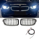 2012-2019 BMW 3-serie F30 F31 Glanzend zwarte niergrille met C-ring LED-1