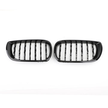 2002–2005 BMW 3er E46 320d/318i/320i/330d/325i/330i Limousine/Touring-Grill, Schwarz/Chrom-Diamant-Grill