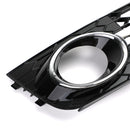 2009-2012 Audi A4 B8 nid d'abeille antibrouillard gril pare-chocs avant couvercle inférieur calandre noire 8KD 807 682 8KD 807 681-13